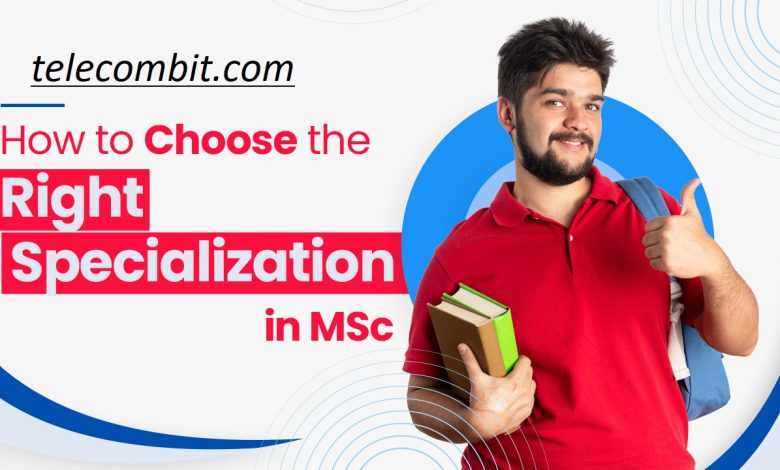 How to Choose the Right Specialization in MSc?